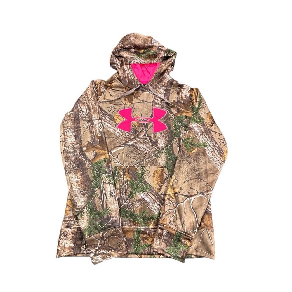 Under Armour Hoodie Womens Small Realtree Camo